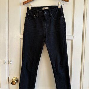 Madewell "The Mid-rise Perfect Vintage Jean" in Black, size 25